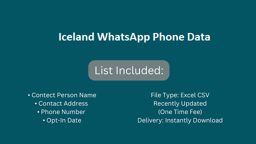 Iceland WhatsApp Phone Data