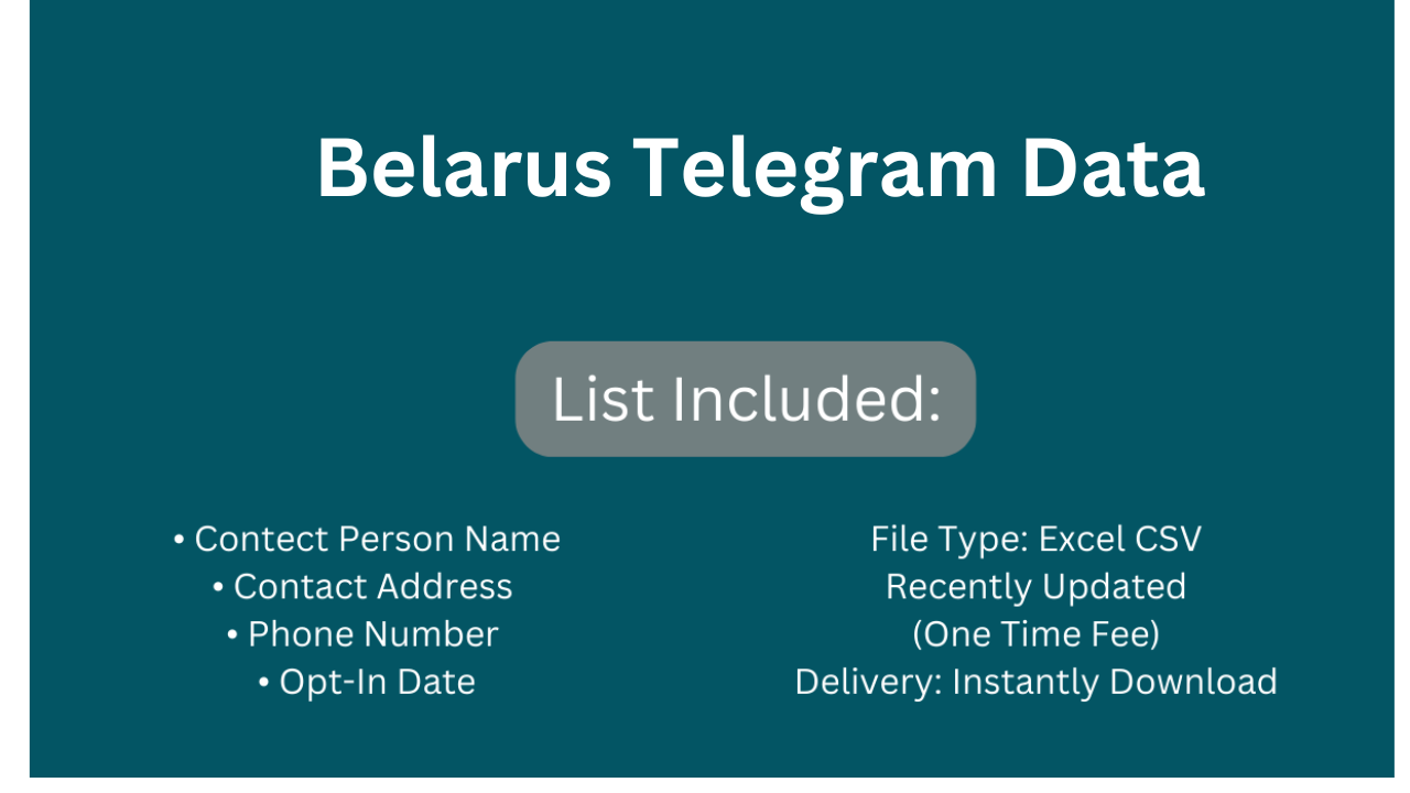 Belarus Telegram Data