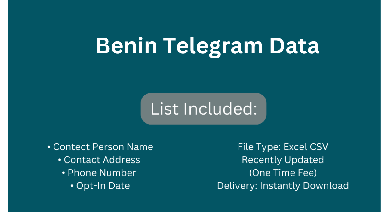 Benin Telegram Data