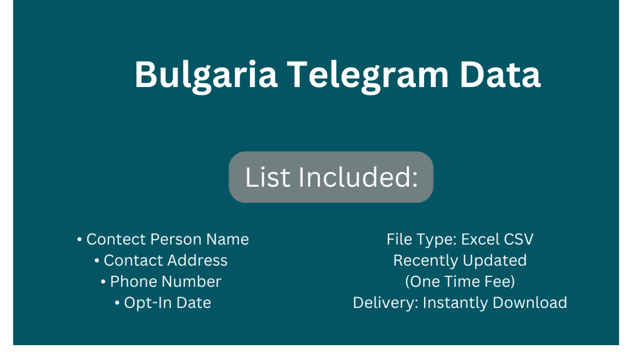 Bulgaria Telegram Data