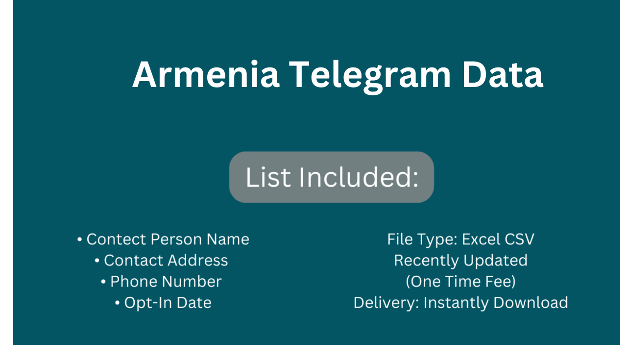 Armenia Telegram Data