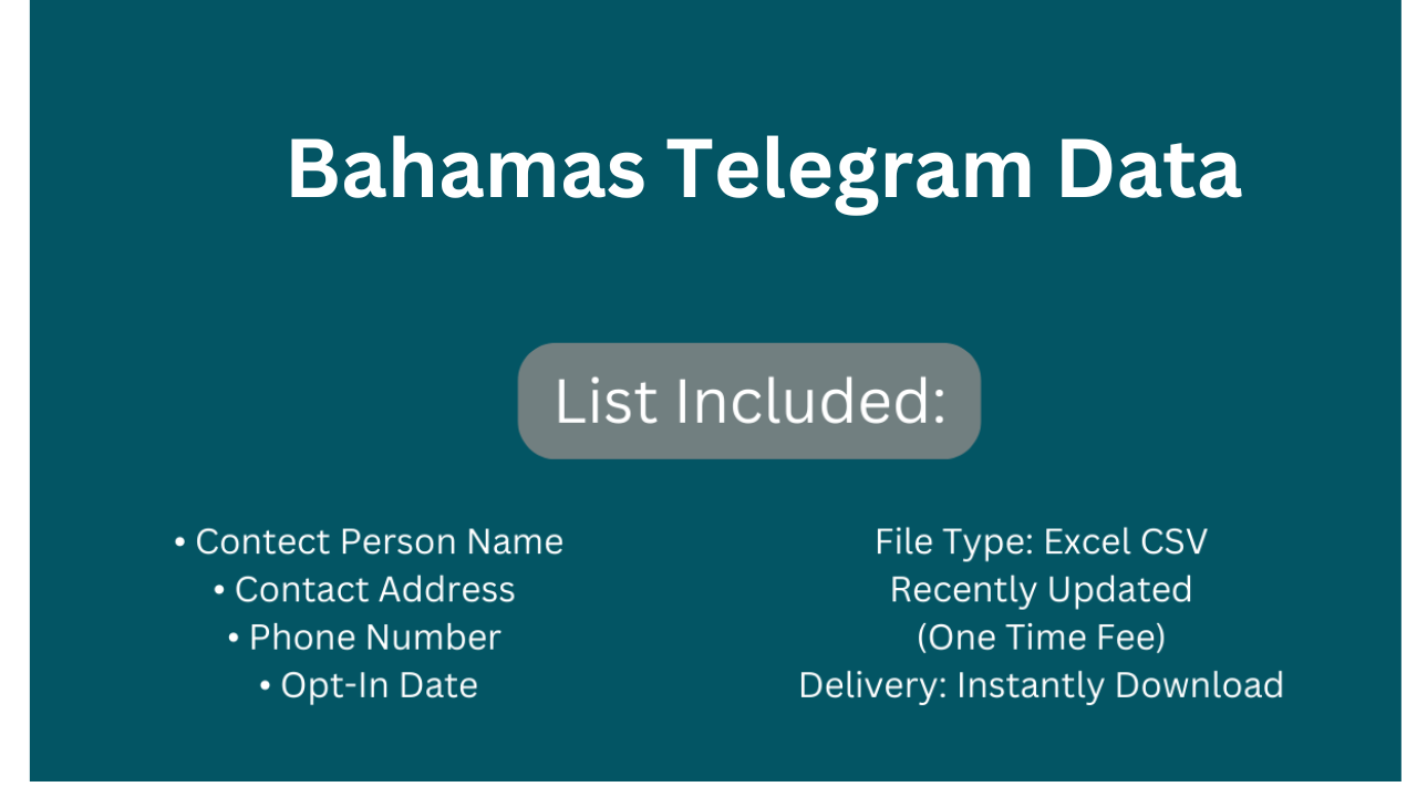 Bahamas Telegram Data