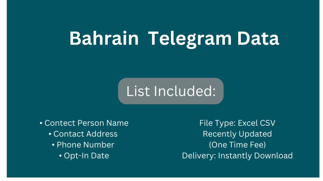 Bahrain Telegram Data