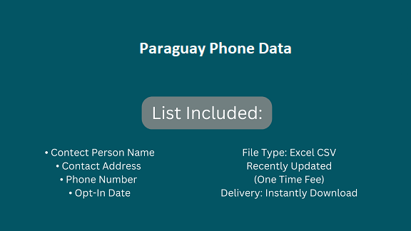 Paraguay Phone Data​