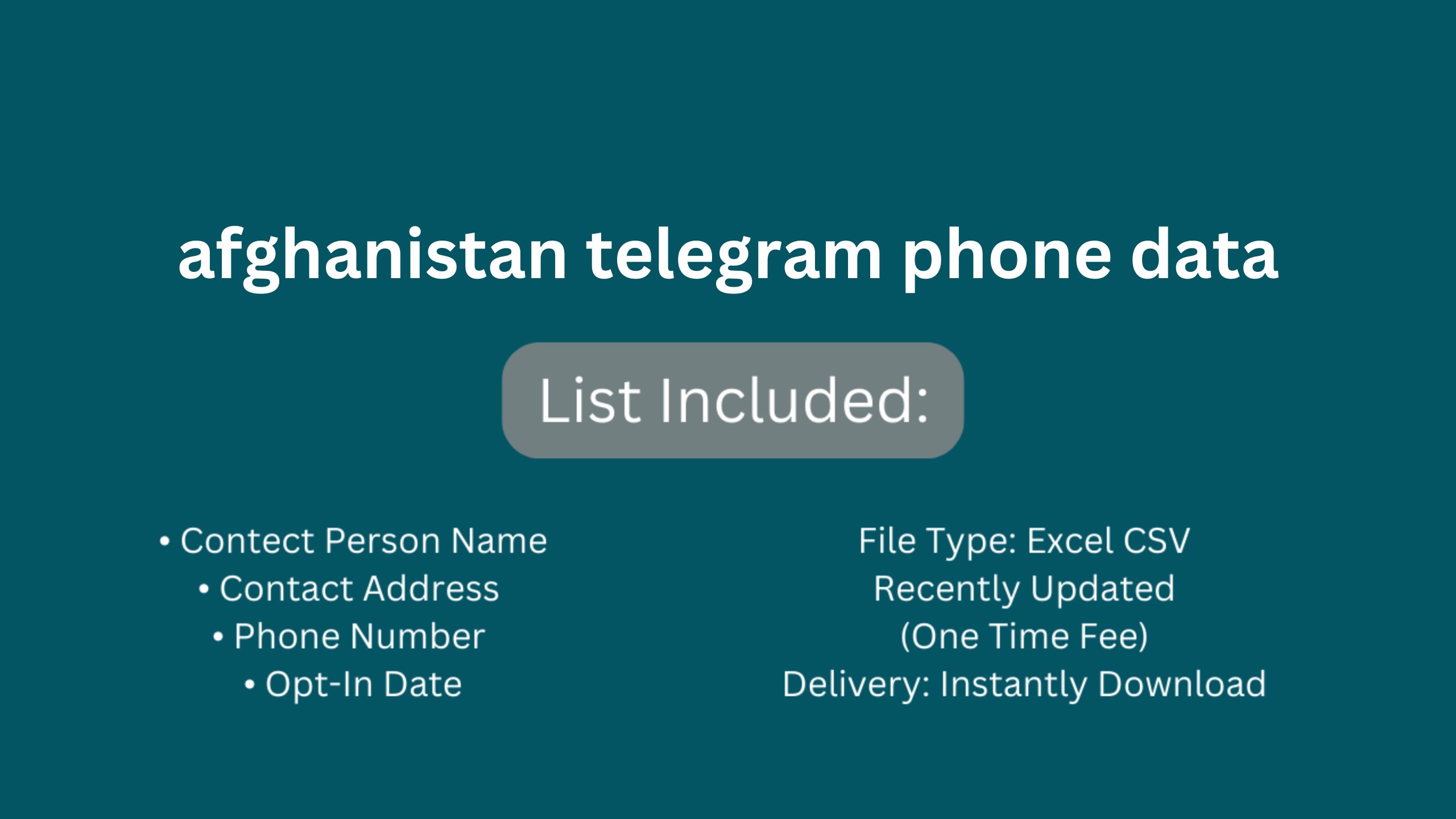 afghanistan telegram phone data