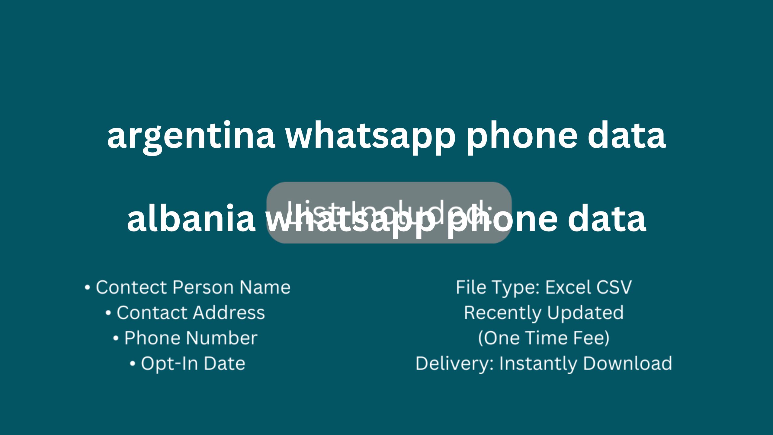 argentina whatsapp phone data_