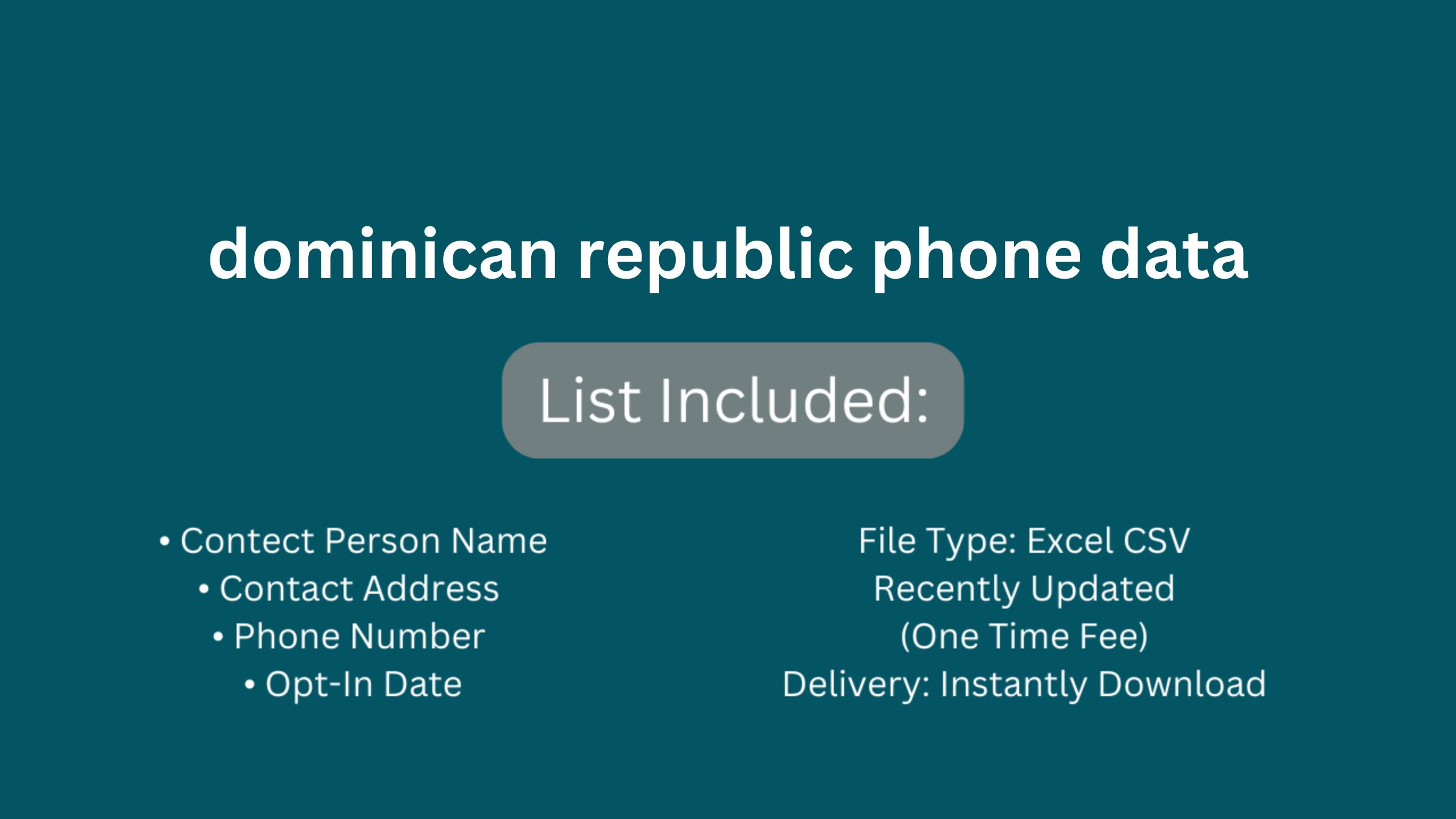 dominican republic phone data